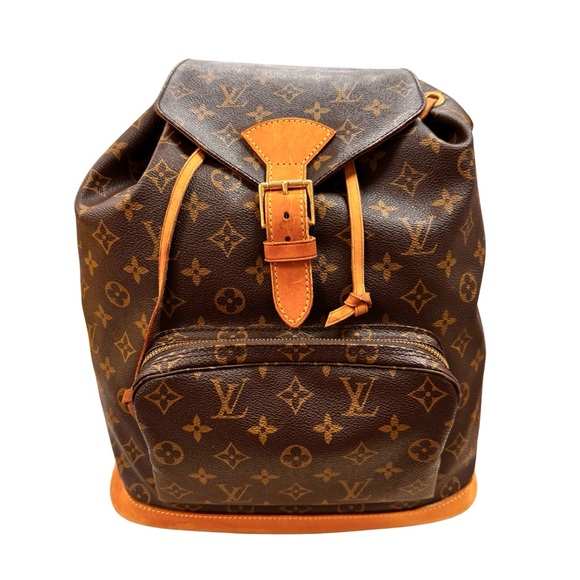 Louis Vuitton Brown Monogram Canvas Montsouris MM Backpack